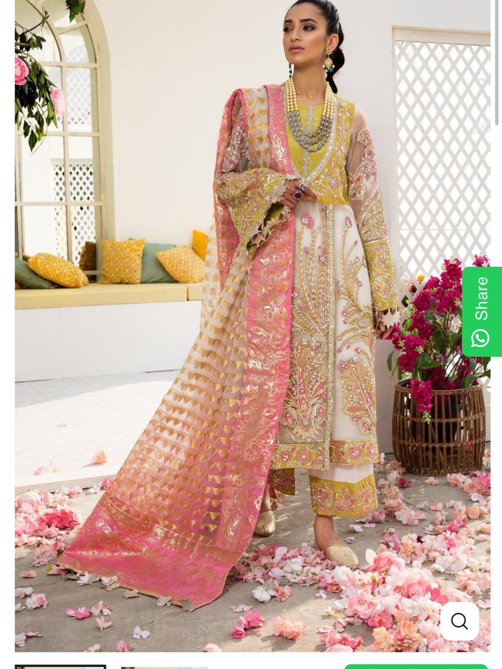 Republic Womens Wear Pakistani Shilwar Kameese with Dupatta